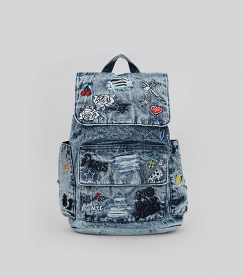 denim bag new look