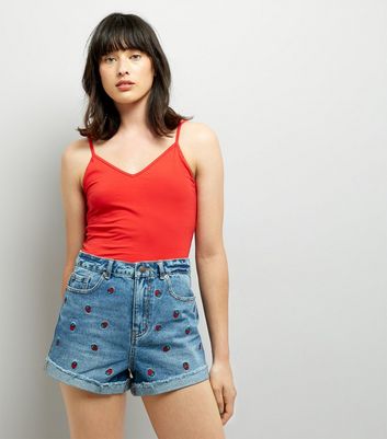 new look jeans shorts