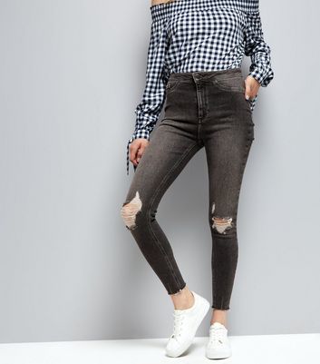 new look hallie jeans black