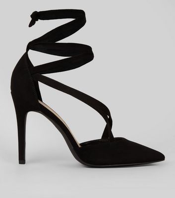 new look suede heels