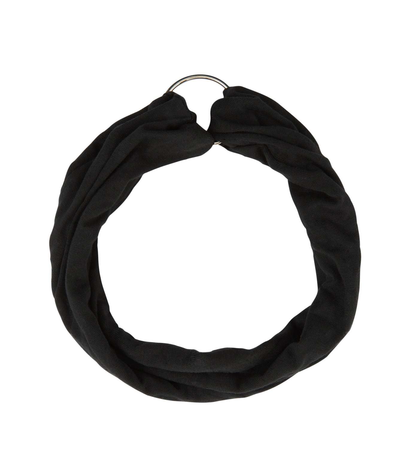 Black Ring Front Headband