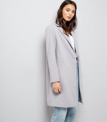 New look lilac on sale coat