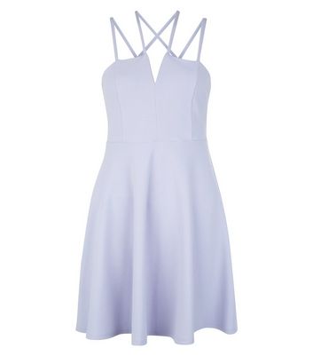 new look lilac dress