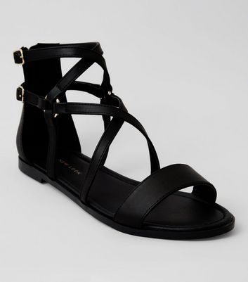 zip gladiator sandals