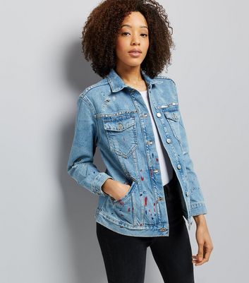 new look denim jacket women