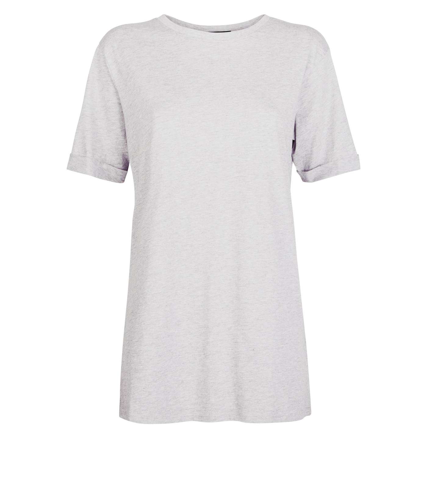Tall Grey Oversized T-Shirt Image 4