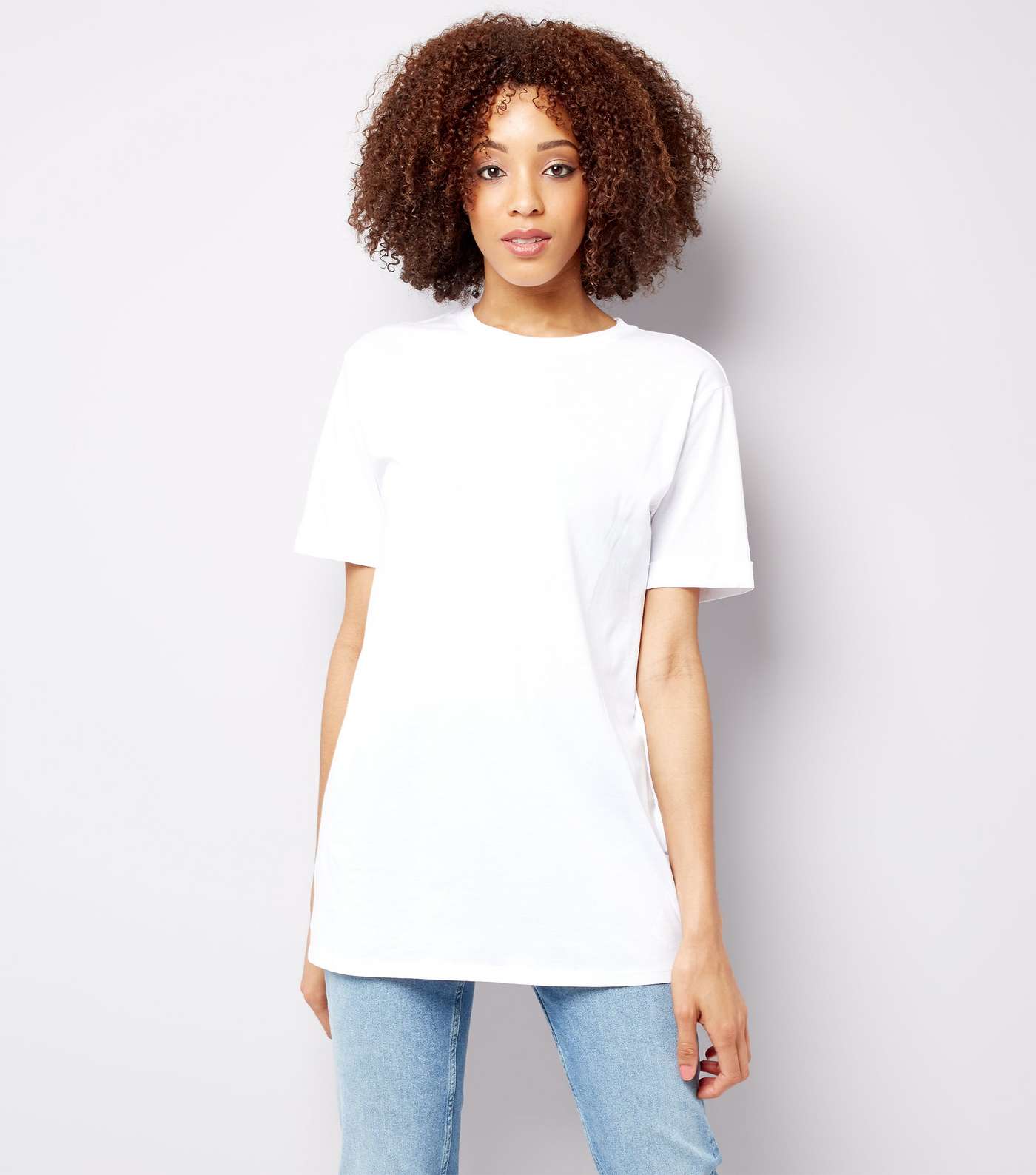 Tall White Oversized T-Shirt