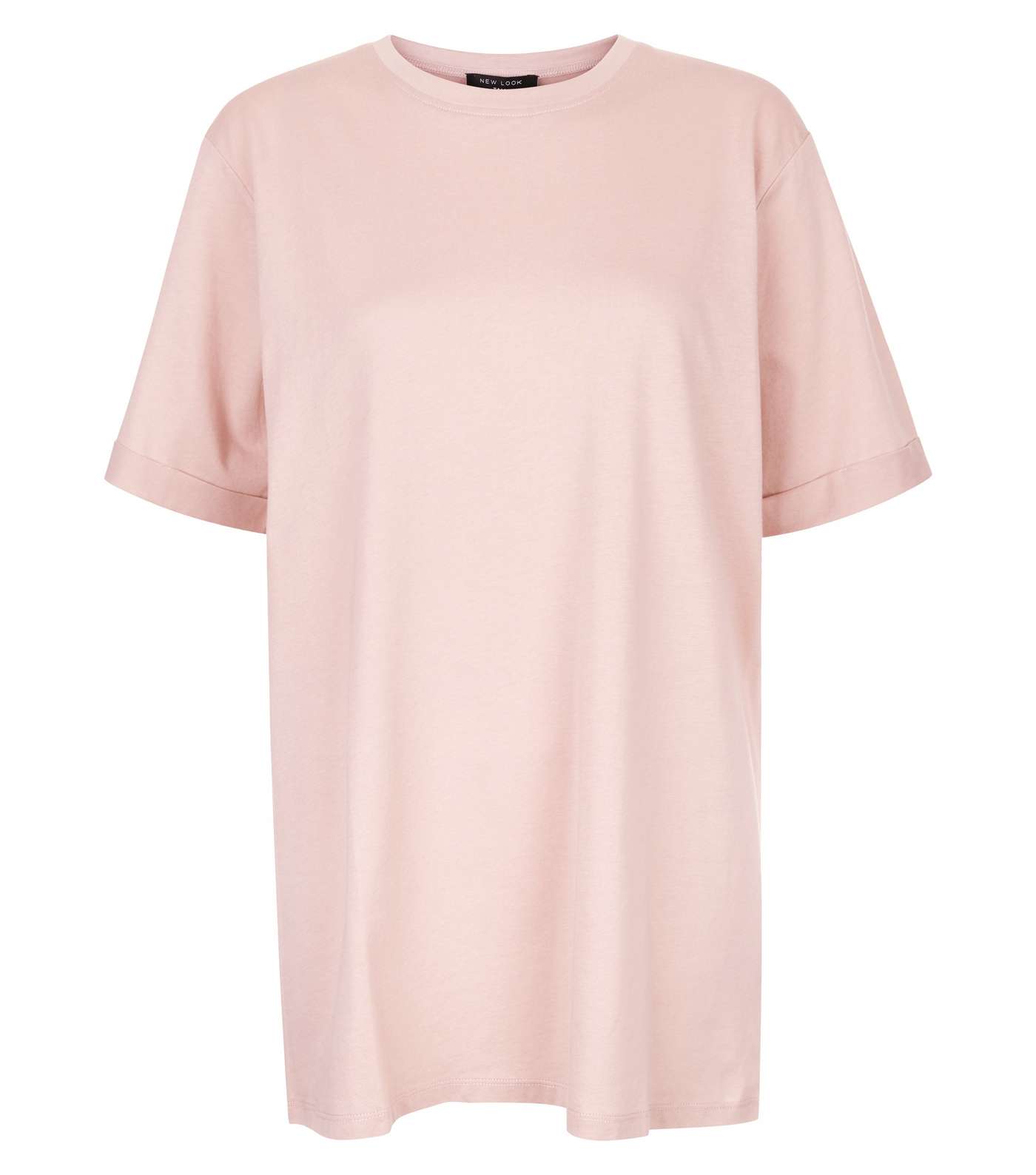Tall Pink Oversized T-Shirt Image 4