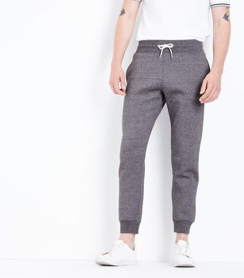 marl grey joggers