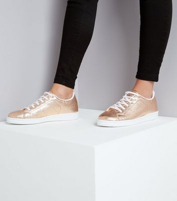 rose gold trainers
