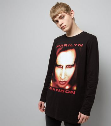 long sleeve marilyn manson shirt