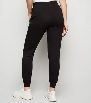 Black skinny joggers store women