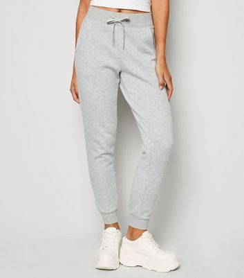 Damen Jogginghose Grau – Baggy Fit, High Waist, Mit Taschen Für Freizeit & Sport