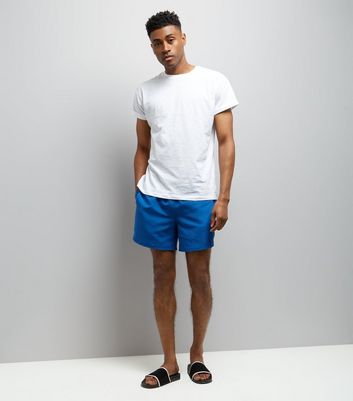 Blue Swimming Shorts New Look
