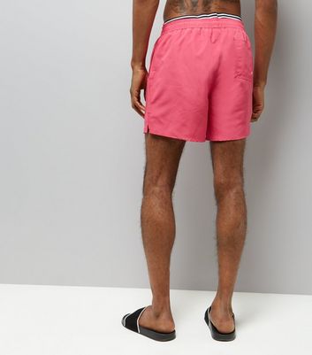 Pink Swimming Shorts New Look