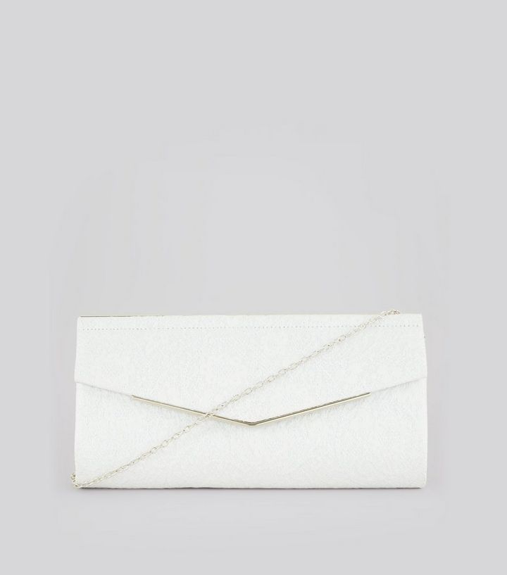White Lace Clutch Bag Add To Saved Items Remove From White Lace Clutch Bag Add To Saved Items Remove From