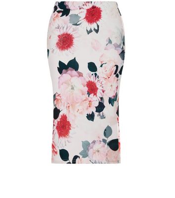 petite bodycon midi skirt