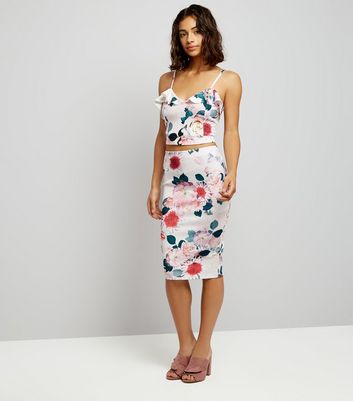 petite bodycon midi skirt