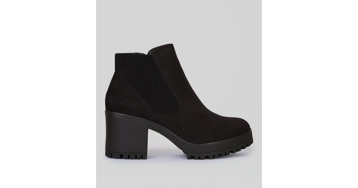 suedette chelsea boots