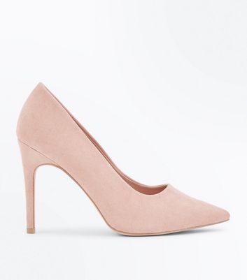 new look nude court shoes