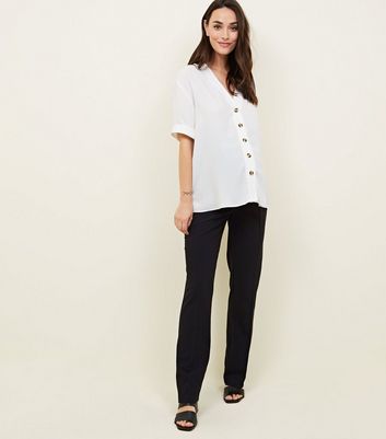new look maternity work trousers