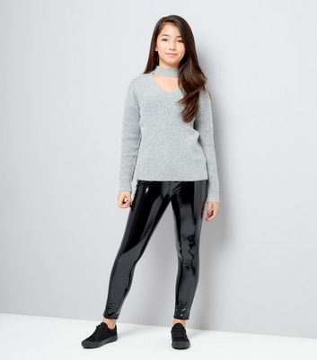 new look wet look jeans