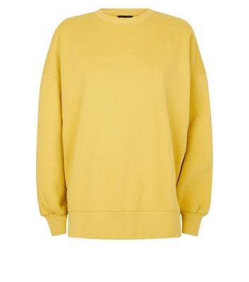 Mustard Yellow Slouchy Split Side 
