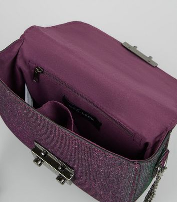 new look purple bag