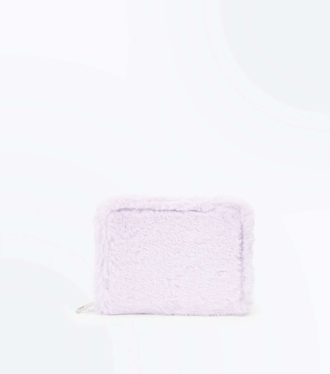 Lilac Faux Fur Card Holder