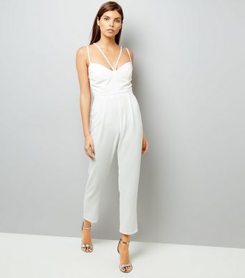 tapered leg jumpsuit