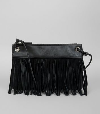 new look fringe bag