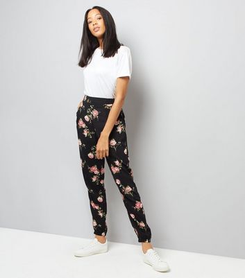 black joggers new look