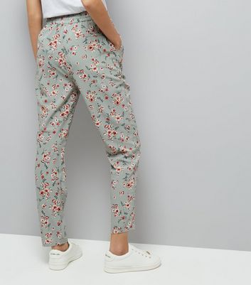 floral jogging bottoms