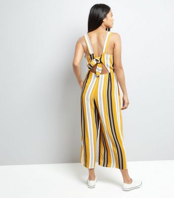 yellow petite jumpsuit