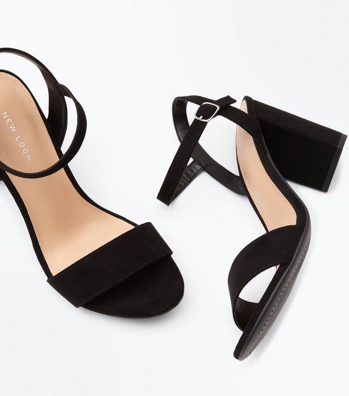sleek buy cheap where can i buy Black Suedette Block Heel Sandals | New Look sleek buy cheap where can i buy Black Suedette Block Heel Sandals | New Look