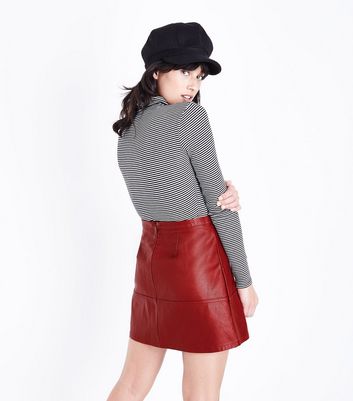 COMMANDO Faux stretch-leather mini skirt | NET-A-PORTER