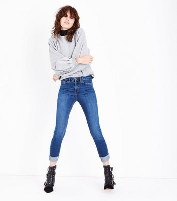 skinny turn up jeans