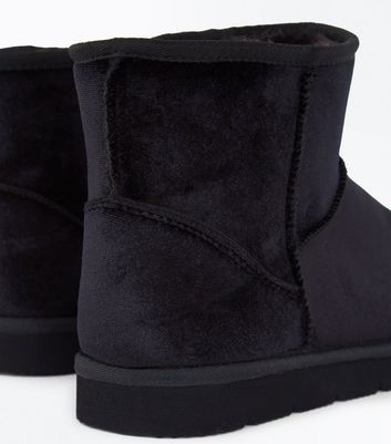 new look fur lined boots
