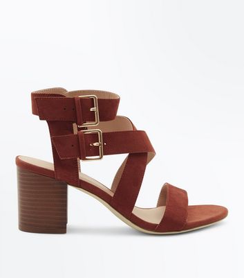 Women's Heeled Sandals | Block Heel & Strappy Sandals | New Look