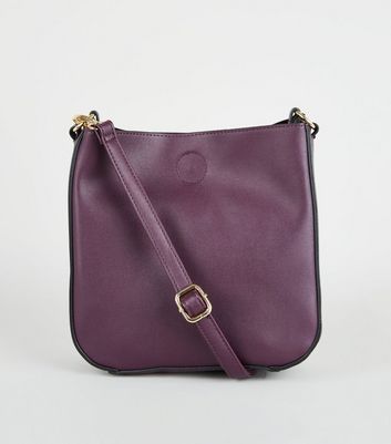 new look purple bag