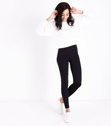 white leggings new look