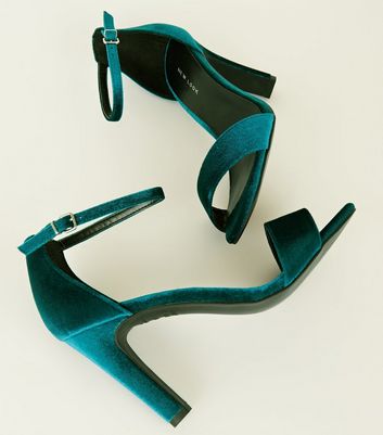 new look teal shoes