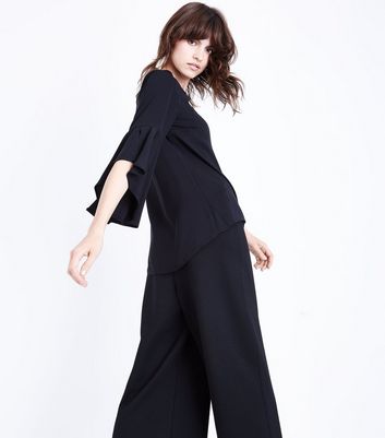 new look black flares