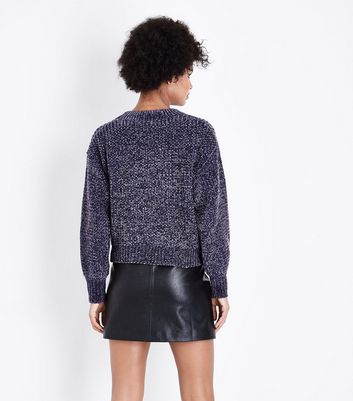 Dark Grey Chenille Balloon Sleeve Jumper Add to Saved Items Remove from Saved Items Dark Grey Chenille Balloon Sleeve Jumper Add to Saved Items Remove from Saved Items
