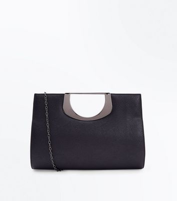 snakeskin bag new look