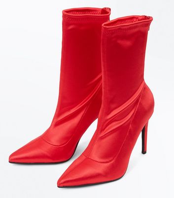 round toe sock boots