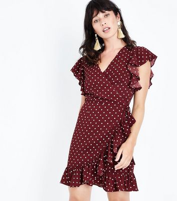 new look spotty dress