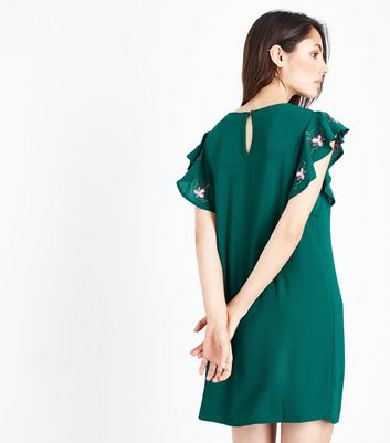 robe tunique verte
