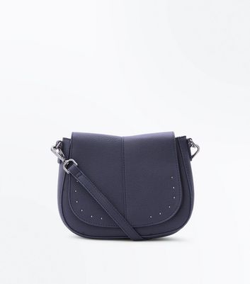 new look navy bag