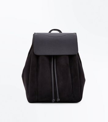 schwarzer rucksack damen